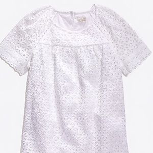 J Crew lace shirt